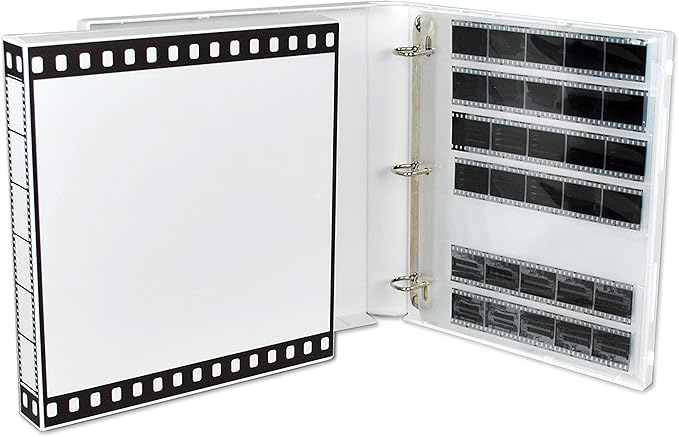 UniKeep Photo Film Negative Storage Album - Includes 20 Pages with 140 Pockets for Holding 35mm Negatives