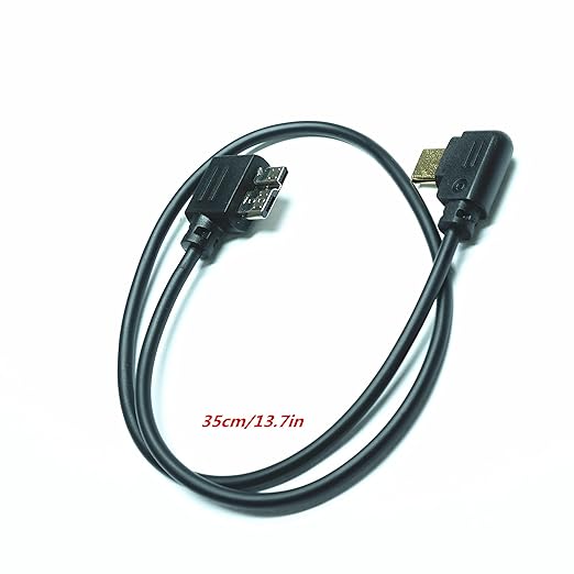 for canon 5d4 release cable nk d850 cable Dji Ronin R cable to-Rs2 rsc2 rs3 rs4 Handheld stabilizer camera connection cable d850 camera control cable/shutter release connection cable (Micro 3.0-USB)