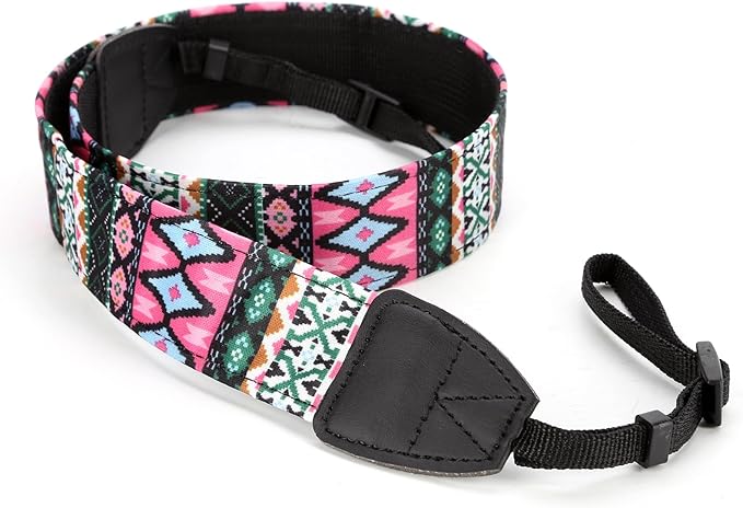 1 X 70CM DSLR Camera Strap Neck Shoulder Strap Belt Color Pinstripe Suitable for CANON EOS Rebel T5i T4i T3i T3 T2i T1i XT XTi XSi SL1 DSLR Cameras