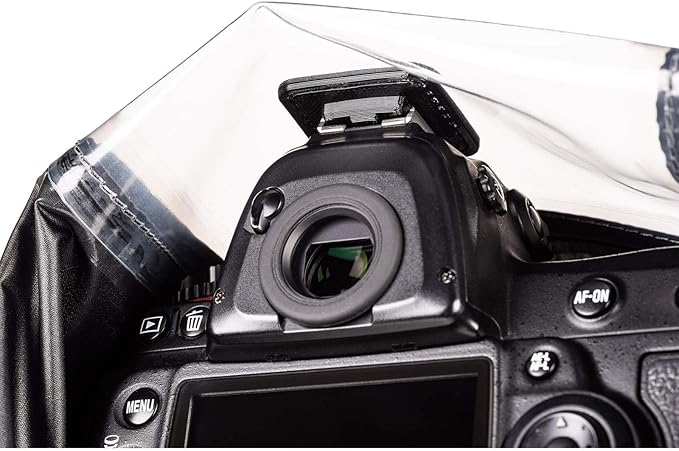 Think Tank Emergency Rain Covers for DSLR and Mirrorless Cameras with 300-600mm f/4 Lens - Large (Black)