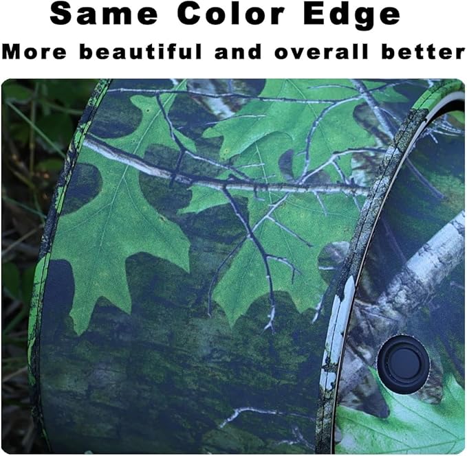 CHASING BIRDS Lens Camouflage Waterproof Coat for Nikon Z 180-600mm f/5.6-6.3 VR Rainproof Lens Protective Cover Version IV (Green Leaf Camouflage)