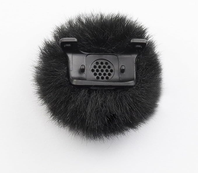 LEFXMOPHY Windscreen for DJI MIC MINI Wireless Microphone 2024 Latest Version Furry Wind Muff Deadcat Cover