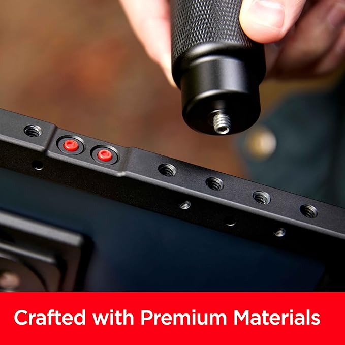 BEASTGRIP x SanDisk Beastcage iPhone 15 Pro Max Creator Kit - Includes iPhone 15 Pro Max Cage, Handle, and SSD Mount - Video Rig for Filming - SD3WLCC005-000T-WW