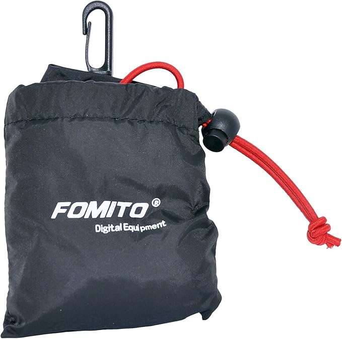 FOMITO Camera Rain Cover Coat Storage Bag Protector Rainproof Waterproof for Canon Nikon Sony