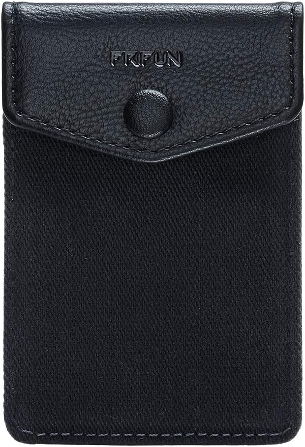 Ultra-Slim Self Adhesive Credit Card Leather Wallet