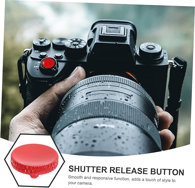 2pcs Camera Shutter Release Button Soft for Enhanced Stability and Accuracy Compact and Lightweight Camera Accessory for Professional Photographers