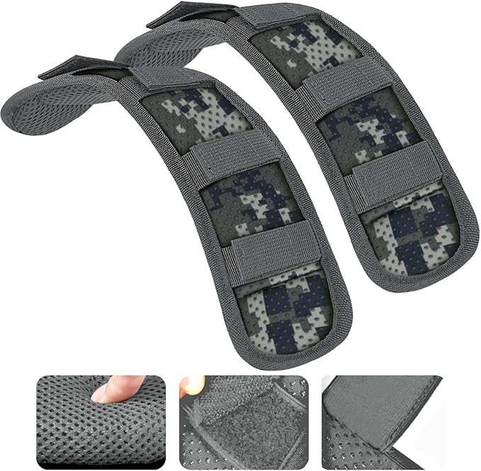 ZINZ 2-Pack Universal Shoulder Pad with Ultra Thick Cushion for Bag Luggage Bag Crossbody, Plus Long & Anti-Slip & Breathable,CA01FL01