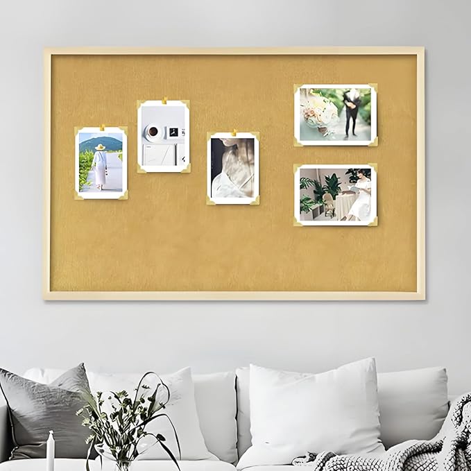 Pine & Linen 288pcs Durable Photos Corners,Photo Corner Stickers Self-Adhesive Mounting Corners, Acid Free Photo Corner for Scrapbooking/DIY Enthusiasts（Gold）