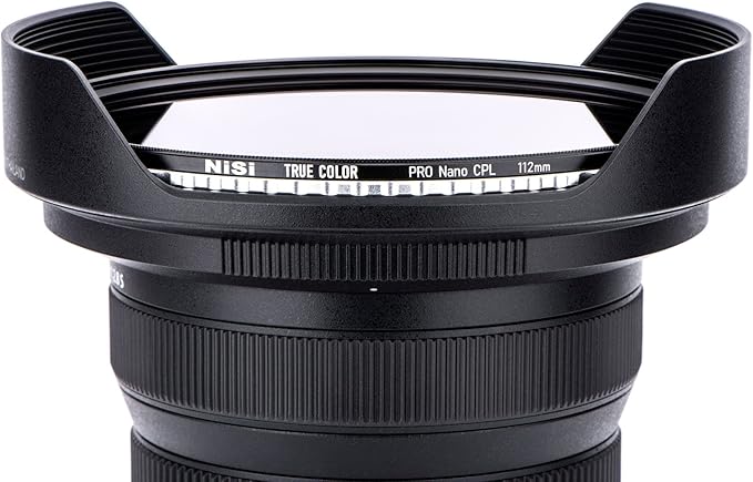 NiSi 112mm True Color CPL | Circular Polarizing Lens Filter for Nikon Z 14-24mm f/2.8S | Long-Exposure and Landscape Photography