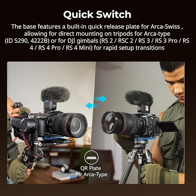 SmallRig Cage for Canon C50 with Cable Clamp for HDMI, Modular Design C50 Camera Rig, Included Cold Shoe, QD Socket, Plate for Arca and Detachable NATO Rail, Compatible with Original XLR Handle - 5656