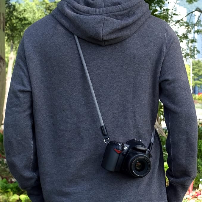 Vintage Camera Neck Strap,Nylon Rope Camera Shoulder Straps for Photographers Film DSLR