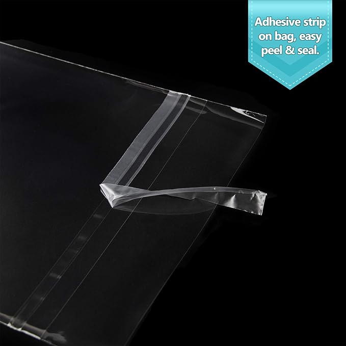 Golden State Art, Pack of 100, 4x4 inches Acid-Free Crystal Clear Sleeves Storage Bags for Photo Prints Framing Mats Mattes