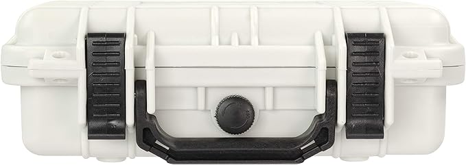 Eylar Protective Gear and Camera Hard Case Waterproof Dry Box with Foam 11.6 Inch 8.3 Inch 3.8 Inch (White)