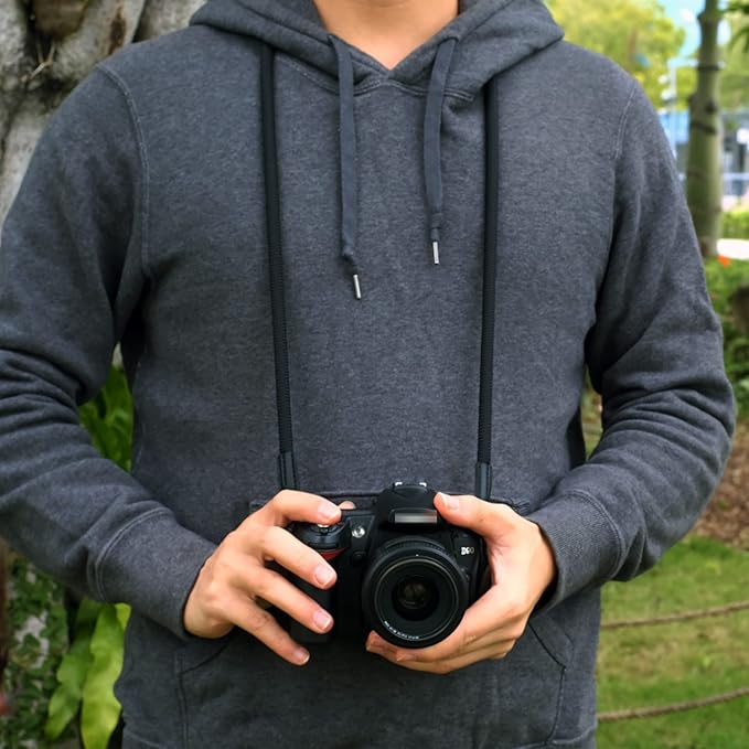 Vintage Camera Neck Strap,Nylon Rope Camera Shoulder Straps for Photographers Film DSLR
