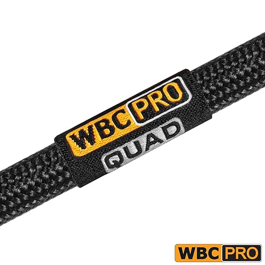 2 Units - 4 Foot - WBC-PRO-Quad Ultra-Silent Ultra-Flexible Balanced Star-Quad Cable with Amphenol Male & Female XLR Plugs & Black Tweed Jacket