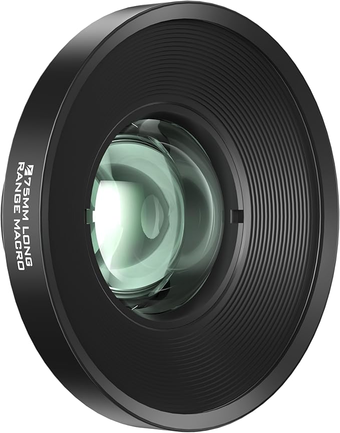 Freewell Long Range Macro Lens Compatible with Freewell Sherpa iPhone/Galaxy Cases & Genius Rig Cage (NOT Compatible with 17MM Lens Slot)