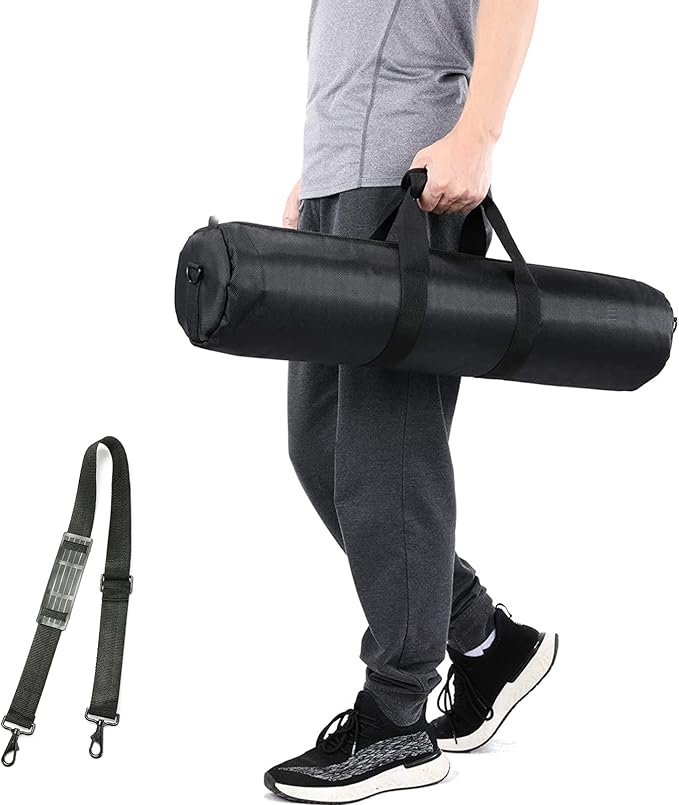 22in/55cm Tripod Carrying Case, Heavy Duty Nylon Bag with Shoulder Strap, Padded for Light Tripods, Monopods, Umbrellas, Softboxes, Boom Stands, Speaker Stands