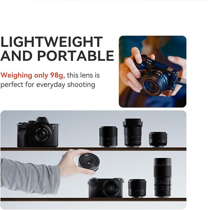 TTArtisan AF 14mm F3.5 Auto Focus Lens APS-C Camera Lenses for Mirrorless Camera (for Sony)