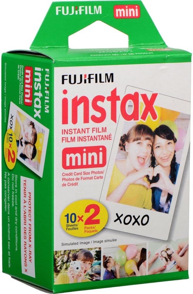 Fujifilm Instax Mini 41 Instant Camera Black Bundle – Includes 40-Sheets Instax Mini Film, Protective Case, and Mini Photo Album