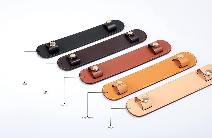 GOXTECH Leather Shoulder Strap Pad for Designer Trendy Bags