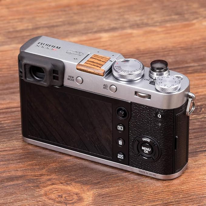Wood Camera Hot Shoe Cover Compatible with OM-D E-M1,E-M5,E-M10,E-M1 Mark II,E-M5 Mark II,E-M10 Mark II,E-M10 Mark III Pen-F Cameras Hot Shoe Protector Cap 1 PCS Golden
