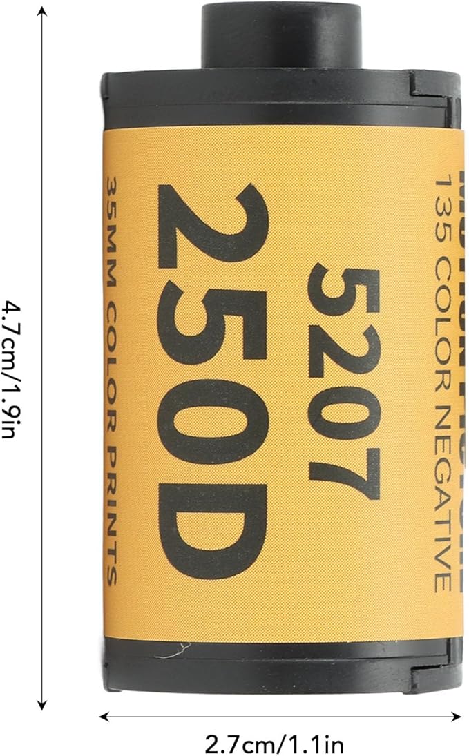 35mm Color Print Film, 35mm Film Colour Wide Exposure Range ECN 2 Film Roll Camera Film for 135 Camera (36 Sheet)