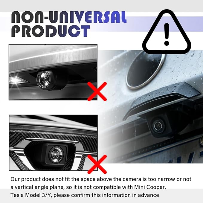 New Car Backup Camera Rain Shield,Wider & Longer Backup Camera for Car Rain Shield to Block Rains Water,Silicone Cars Rear View Backups Cameras Cover with Adhesive Backing