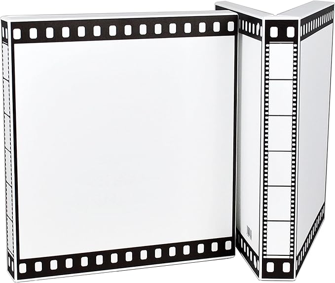 UniKeep Photo Film Negative Storage Album - Includes 20 Pages with 140 Pockets for Holding 35mm Negatives