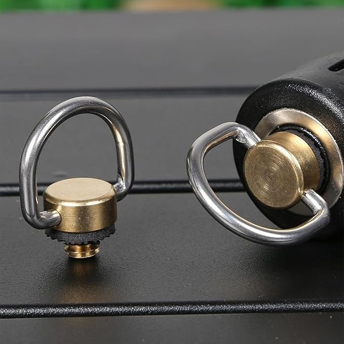 1/4inch Camera Screw for Quick Release Plate 1/4inch D-Rings Adapter Tripods Monopod Quick Release Plate Camera Screw Heavy Duty Cameras