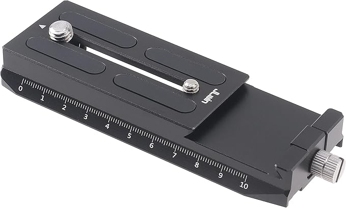 FocusFoto Lower Quick Release Baseplate QR Plate for DJI Ronin RS2 RSC2 RS3 Pro Gimbal Stabilizer Arca-Swiss Standard Camera Tripod Ballhead (Lower Version)