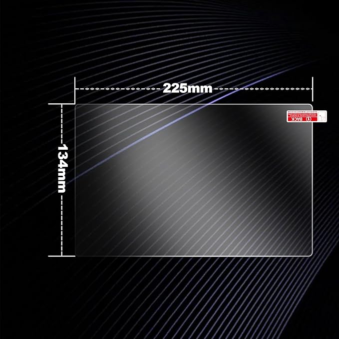 2PCS Tempered Glass Screen Protector for LCD Resin 3D Printer, 10.1 Inch Protective Film for Elegoo Saturn 3 / Saturn 4 / Photon M3 Premium / Sonic Mighty 8K