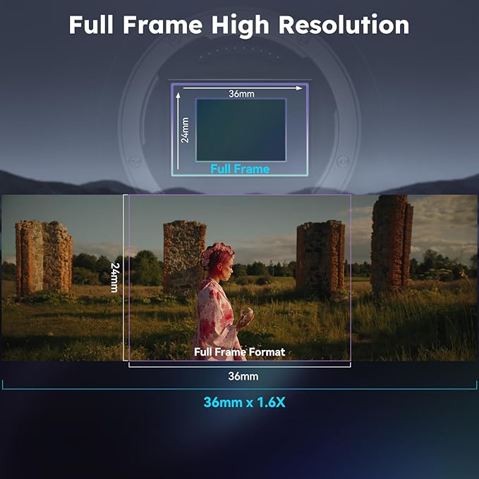 SIRUI 35mm T2.9 1.6X Full-Frame Anamorphic Lens Cinema Lens (L Mount)