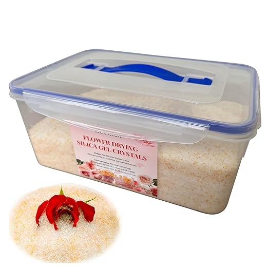 7 Pounds Color Indicating Premium Silica Gel Flower Drying Crystals Desiccant