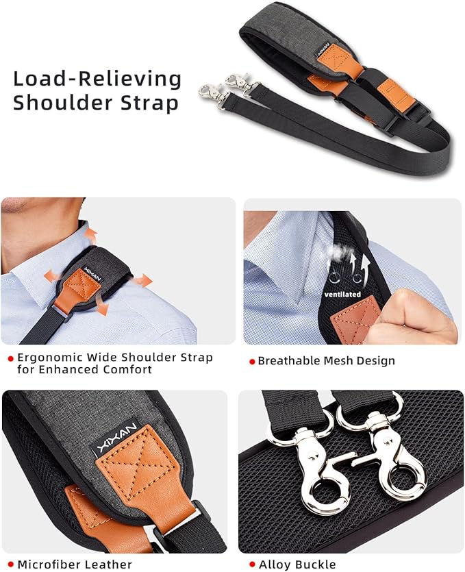 Handheld Camera Gimbal Stabilizer Accessories Load Reduce Kit with Adjustable Shoulder Strap/Belt/Gimbal Support/Extension Rod for Easier Longer Holding. Fits DJI RS4(pro)/RS3(Pro)/RS2/RSC2/SC/S