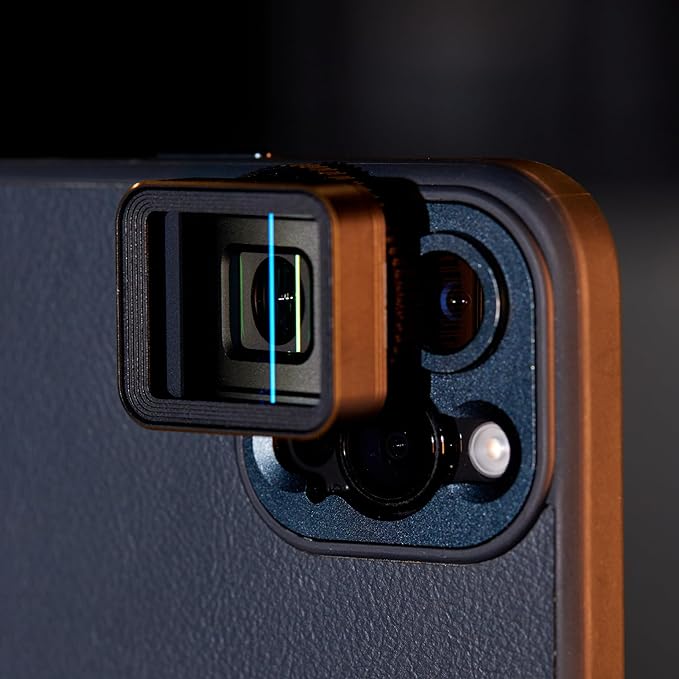 Shiftcam | LensUltra 1.33x Anamorphic Lens - 1.33x Magnification, 113° Angle - Transform Mobile Footage, Captivating Widescreen Ratio, Cinematic Lens Flare, Surreal Perspectives, Premium Design