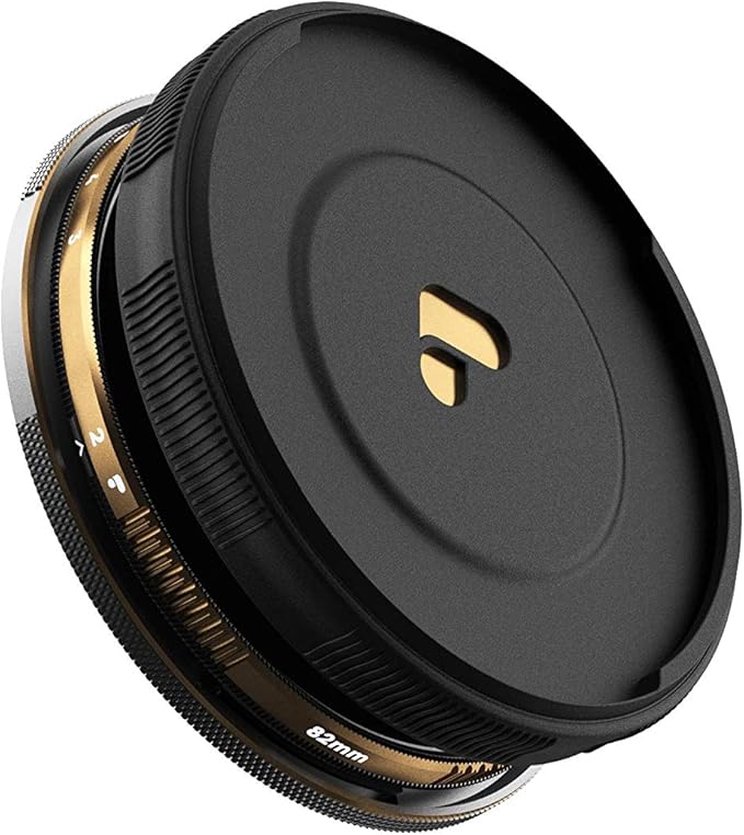 PolarPro 77mm Peter McKinnon Signature Edition II VND Camera Filter - 2-5 Stop Variable Neutral Density Lens Filter for DSLR/Mirrorless Pro Video – for Cinematic Shutter Speed Control + Diffusion
