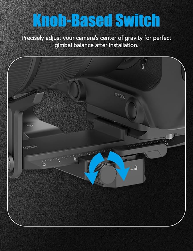 FeiyuTech SCORP-C2 Camera Gimbal Stabilizer with AI Tracking, 7.72lb Payload, Quick Vertical Shoot, Bluetooth Control, Detachable Remote Handle Compatible with Sony Canon Panasonic Nikon