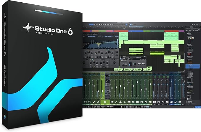 PreSonus Studio 24c 2x2, 192 kHz, USB Audio Interface with Studio One DAW Recording Software