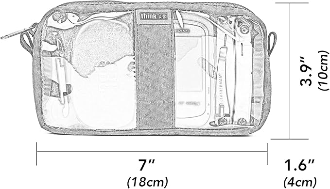 Think Tank Cable Management 10 - Electronics, Accessories, and Gear Organizer Pouch - Medium