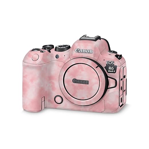 Camera Skin Compatible with Canon EOS R6 Mark II Camera (2022) - Cotton Cloud - Premium 3M Vinyl Protective Wrap Decal Cover - Easy to Apply | Crafted in The USA by MightySkins