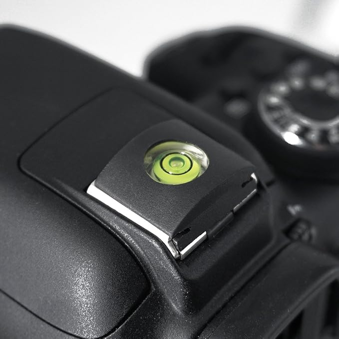 Camera Level Hot Shoe Level Hot Shoe Cover Flashlight Bubble Level Protector Compatible with Sony A6000 Nikon D5 D200 D300 D500 D810 D610 D700 D750