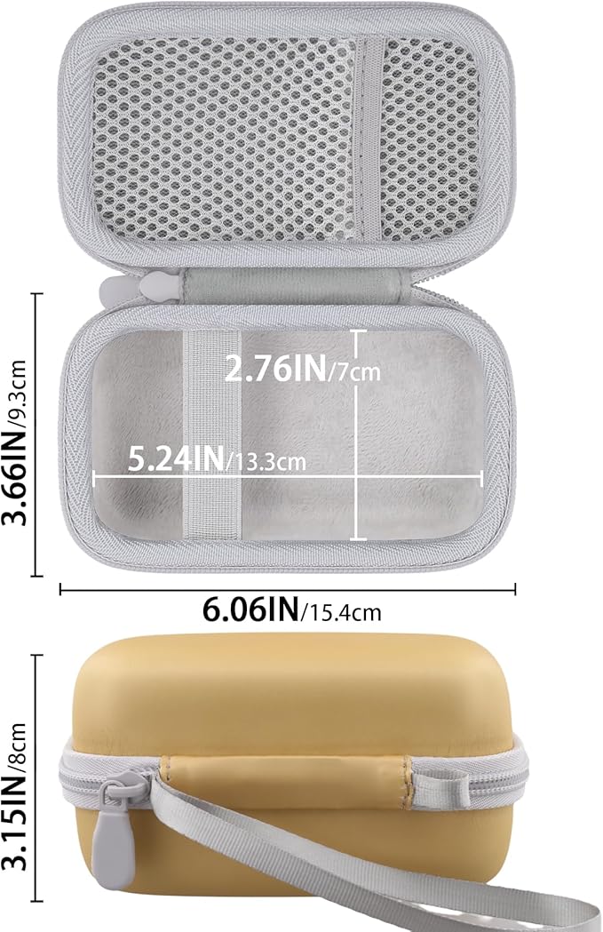 Camera Case for KODAK EKTAR H35/H35N/KODAK Snapic A1 Frame Film Camera,Carrying Case Holder for KODAK EKTAR H35/H35N/Kodak Snapic A1 Frame Film Camera and Accessories(Sand Case)