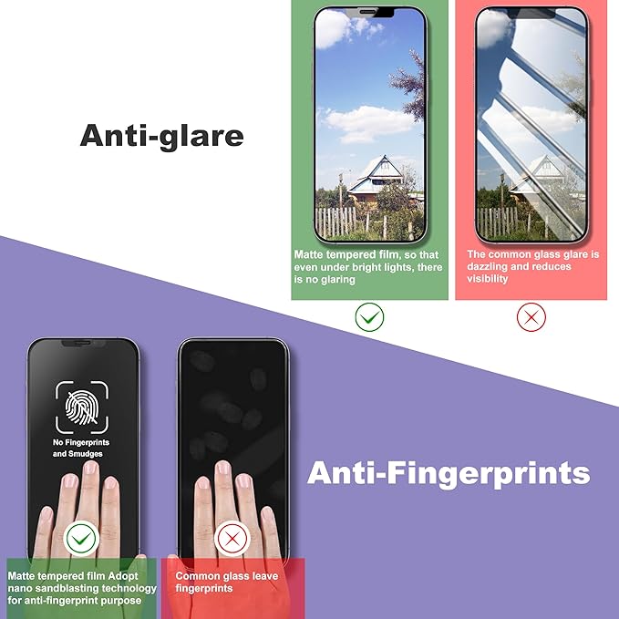 CHISHA 2-Pack Matte Screen Protector for iPhone 11 Pro Max and iPhone Xs Max 6.5-Inch, Auto Dust Removal, No Bubbles, High Definition Clear, Easy Installation