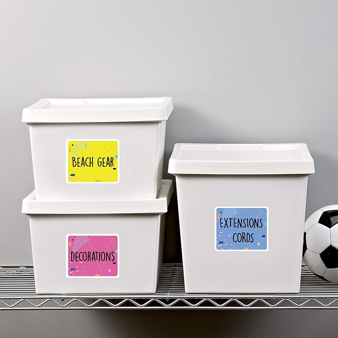Avery Printable Shipping Labels with Sure Feed, 3-1/3" x 4", White, 150 Blank Mailing Labels (5264)
