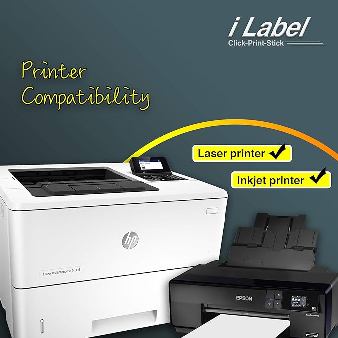 14UP 4" x 1-1/3" Address Labels for Laser & Inkjet Printers[100 Sheets,1400 Labels]