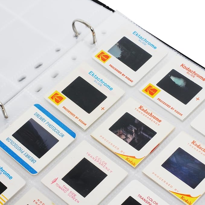 50x eTone Archival Storage Sheets 135 35mm Negative Page Preservers (50X135) 20 Separator Bags per Page.