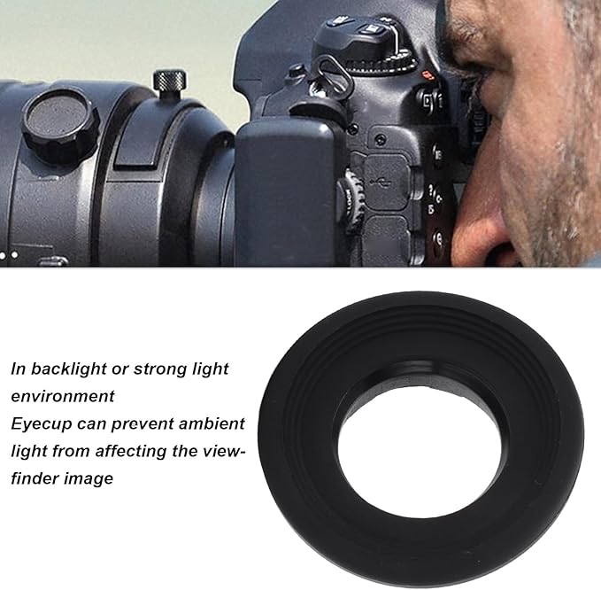 KIMISS Eye Cup Protector, DK‑17 Rubber Camera Eyecup Eye Cup Viewfinder Eye Piece for D800 D800E D810 D3 D3S D3X D4 D4S D5 D700 DF Camera