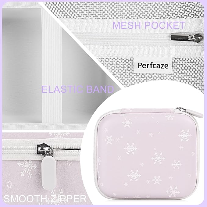 Kids Instant Print Camera Case Compatible with Dylanto/Gofunly/DUDUDRAGON/ESOXOFFORE Kids Camera, Prints Paper Water Color Pen Storage Case Birthday Gift