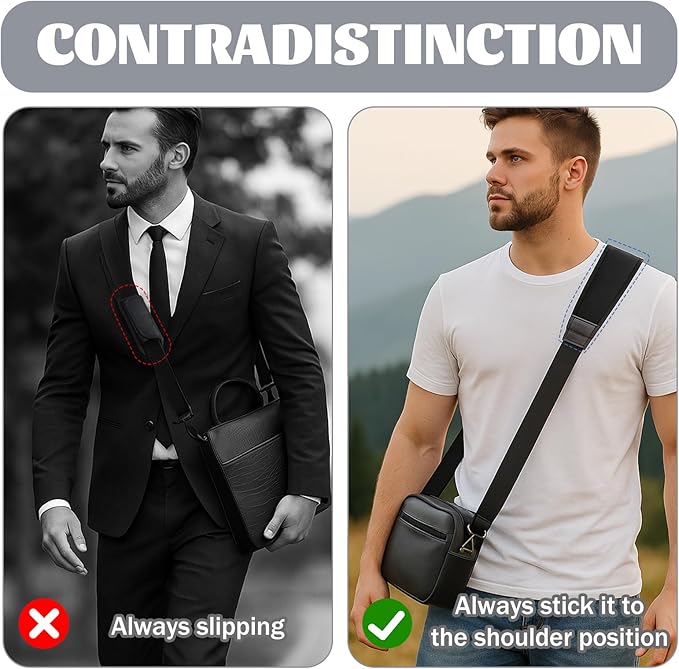 Shoulder Straps for Bag Thick Paddeds Bags Strap Padded Universal Shoulder Strap Single Padded Adjustable Straps Reduce Shoulders Pressure for Briefcase Laptop Duffle Gym Bag Purses Luggage