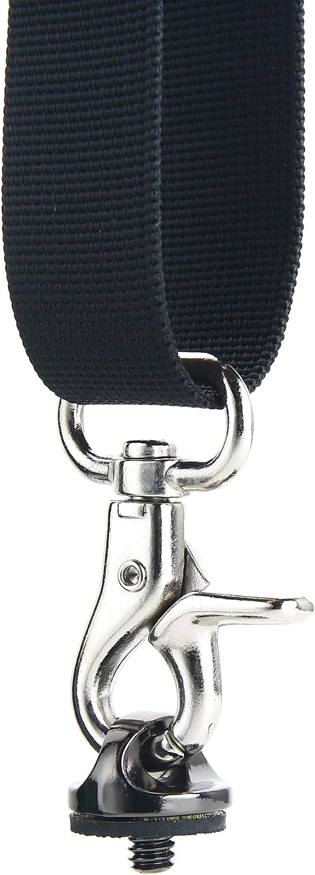 Camera Strap,DSLR Shoulder Strap Crossbody Sling Quick Release Storage Pocket Black